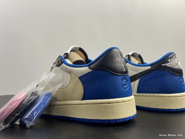 Scott 1 x Travis Fragment Jordan DM7866-140 Low Retro x Air Design 0806